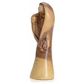 Mary and baby, stylised in Holy Land olive wood