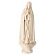 Our Lady of Fatima in natural Valgardena wood s1