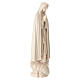 Our Lady of Fatima in natural Valgardena wood s4