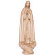 Our Lady of Fatima in patinated Valgardena wood s1