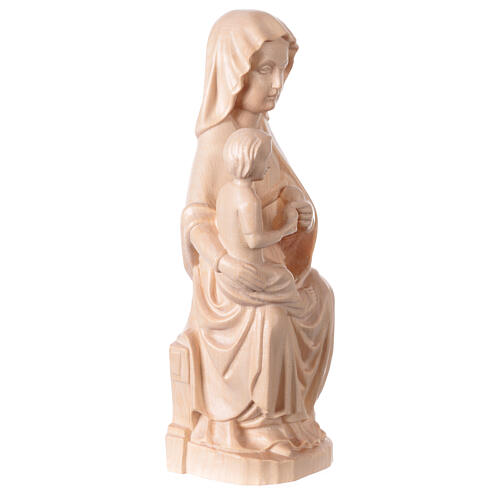 Our Lady of Mariazell in natural waxed Valgardena wood 5