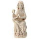 Our Lady of Mariazell in natural Valgardena wood s1
