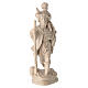Saint Cristopher with baby 22cm in waxed Valgardena wood. s1