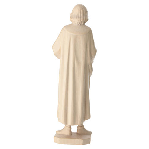 Heiliger Cosmas Grödnertal Naturholz 5