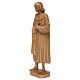 Estatua San Cosme de madera patinada de la Val Gardena, 25 cm s3