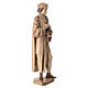 Saint Damien with mortar 25cm in multi-patinated Valgardena wood s5