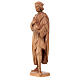 Estatua San Damián con mortero de madera patinada de la Val Gardena, 25 cm s3