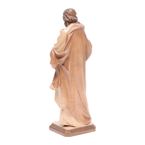 Guido Reni's Saint Joseph in multi-patinated Valgardena wood 3
