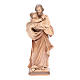 Guido Reni's Saint Joseph in multi-patinated Valgardena wood s1