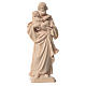 Guido Reni's Saint Joseph in natural Valgardena wood s1