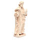 Saint Joseph the worker statue in natural Valgardena wood s3