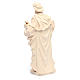 Saint Joseph the worker statue in natural Valgardena wood s4