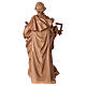 Saint Joseph the worker statue in patinated Valgardena wood s5
