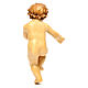 Baby Jesus wooden figurine with opened arms in shades of brown s4