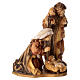 Holy Family in maple wood with shades of brown s4