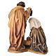 Holy Family in maple wood with shades of brown s5