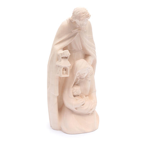 Holy Family in natural wood 4