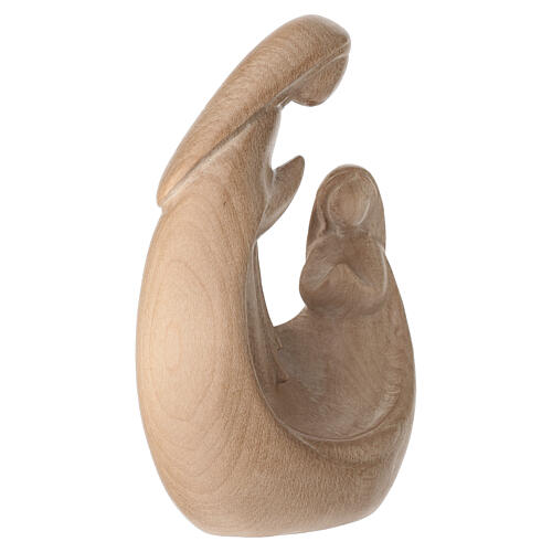 Madonna styl nowoczesny z dzieckiem drewno patynowane jasne 4