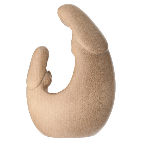 Madonna styl nowoczesny z dzieckiem drewno patynowane jasne 5