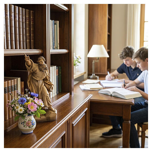 święty Paweł drewno różne odcienie brązu 2