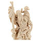 Saint Cristopher statue in natural wood s2