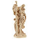 Saint Cristopher statue in natural wood s4
