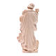 Saint Joseph with baby statue in natural wood s4