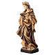 Saint Elizabeth in light and dark wood s6