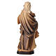 Santa Elisabetta in legno color marrone scuro e chiaro s7