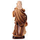 Saint Veronica wooden statue in shades of brown s5