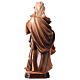 Santa Maddalena in legno colorato tonalità differenti marroni s5
