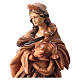 Saint Mary Magdalene wooden statue in shades of brown s2