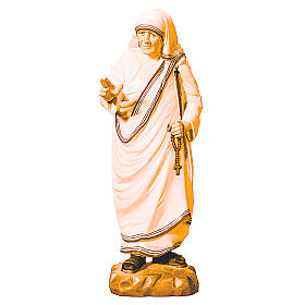 Imagens em Madeira Natural: Imagem Madre Teresa de Calcutá madeira de diferentes tons castanho Imagens em Madeira Natural: Imagem Madre Teresa de Calcutá madeira de diferentes tons castanho