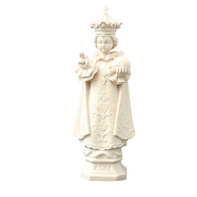 Imagens em Madeira Natural: Imagem Menino de Praga do Val Gardena madeira natural