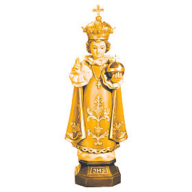 Statue in legno naturale: Bambino di Praga della Val Gardena legno diversi marroni Statue in legno naturale: Bambino di Praga della Val Gardena legno diversi marroni