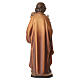 Statue Saint Joseph and Infant Jesus Val Gardena wood, brown shades s6