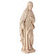Statue Sacré-Coeur de Jésus bois naturel Valgardena s3