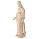 Statua Sacro Cuore di Gesù legno della Val Gardena al naturale s2