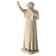 Pope Benedict XVI statue in natural Val Gardena wood s3