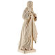 Statue Divine Mercy natural wood Val Gardena s5