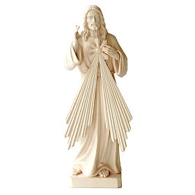 Imagens em Madeira Natural: Imagem de Jesus Misericordioso em madeira natural do Val Gardena