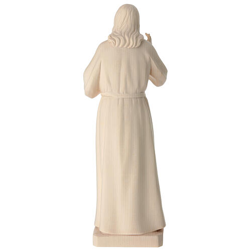 Statue segnende Jesus Grödnertal Holz 8