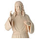 Figura Jezusa drewno naturalne Val Gardena s2