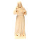 Statue Christ Blessing natural wood Val Gardena s1