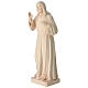 Statue Christ Blessing natural wood Val Gardena s3