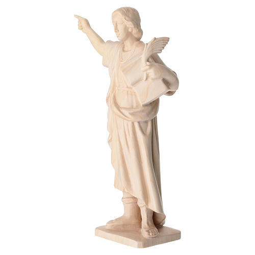 Figura święty Pankracy drewno naturalne Val Gardena 3