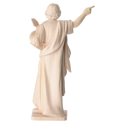 Statue St. Pancras natural wood Val Gardena 5
