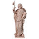 Statue Saint Jacopo en bois naturel Valgardena s1