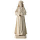 Statue of Jesus natural wood Val Gardena with decorations s1
