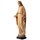 Statua Madonna Immacolata legno Valgardena diverse tonalità marrone s3